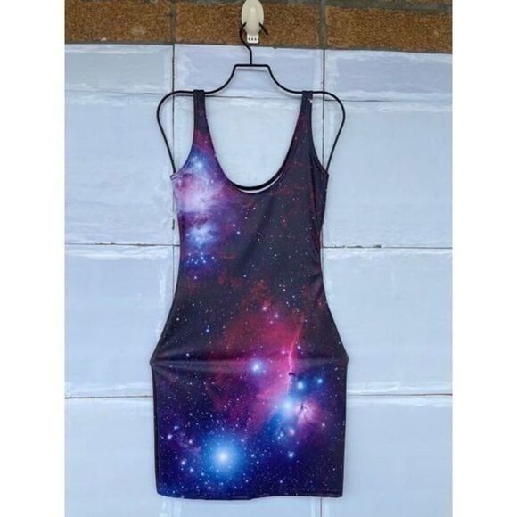 BlackMilk Purple Galaxy Minidress XS - Picture 9 of 9